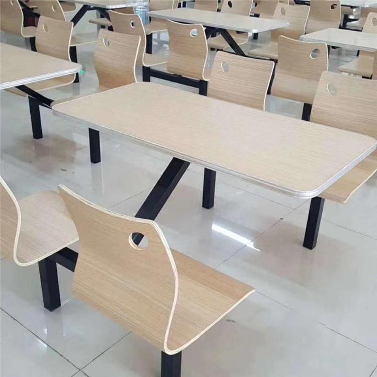 食堂餐桌椅 学校学生员工工厂不锈钢餐桌椅